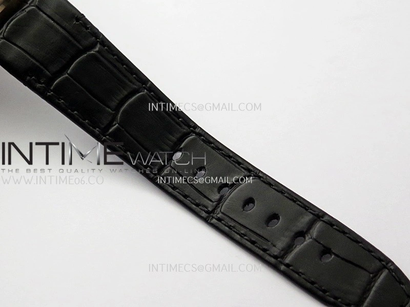 Code 11.59 26600OR RG APPF Best Edition Black Skeleton Dial On Black Leather Strap Asian Tourbillon